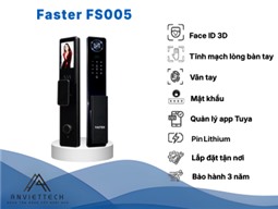Khóa Thông Minh Nhận Diện Face ID 3D Fatser FS005